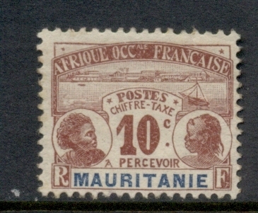 Mauritania 1906-07 Postage Dues 10c