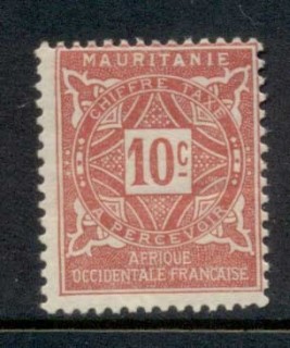 Mauritania 1914 Postage Dues 10c