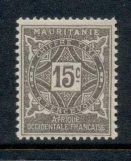 Mauritania 1914 Postage Dues 15c