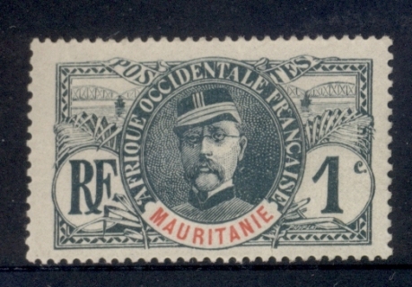 Mauritania 1906-07 Gen Louis Faidherbe 1c