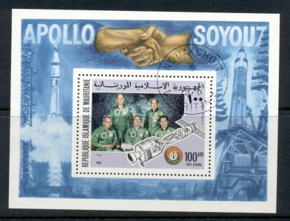 Mauritania 1976 Apollo Soyuz Space Mission MS