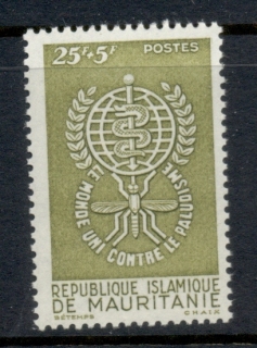 Mauritania 1962 WHO Malaria Eradication