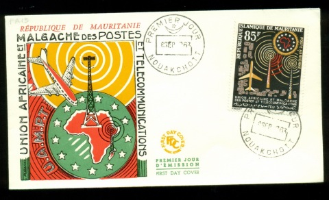 Mauritania 1963 African Postal Union FDC