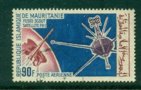 Mauritania 1966 French Satellites 90f