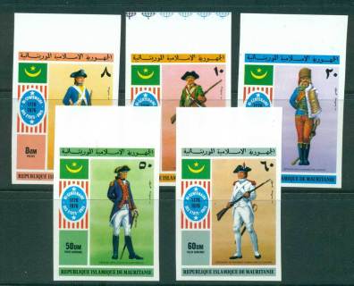 Mauritania 1976 American Independence IMPERF