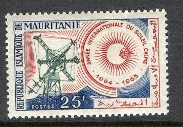 Mauritania 1965 Quiet Sun Year