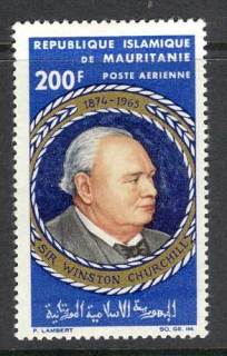 Mauritania 1965 Winston Churchill