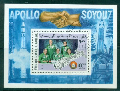 Mauritania 1975 Apollo-Soyuz Space Test MS