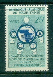 Mauritania 1960 CCTA