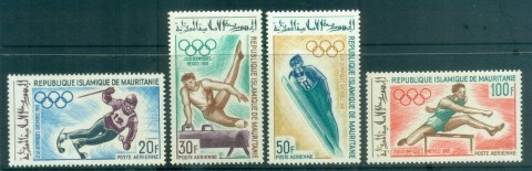 Mauritania 1968 Summer Olympics. Mexico