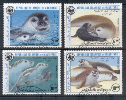 Mauritania 1986 WWF Monk Seals