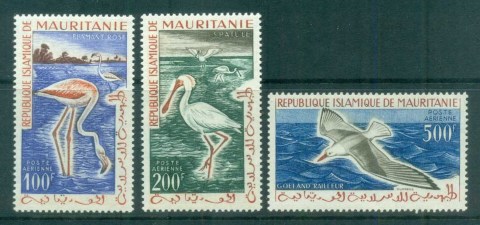 Mauritania-1961-Birds