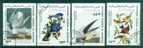 Mauritania-1985-Audubon-Birds-CTO