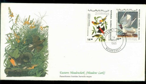 Mauritania-1985-Audubon-Birds