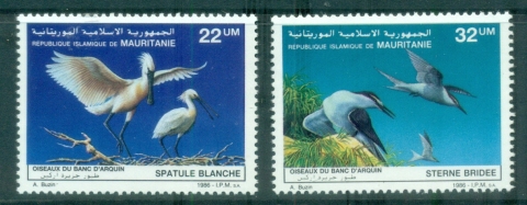 Mauritania-1986-Birds-of-the-Arguin-Bank-MUH