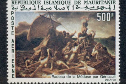 Mauritania 1966 Painting, the Raft of Medusa