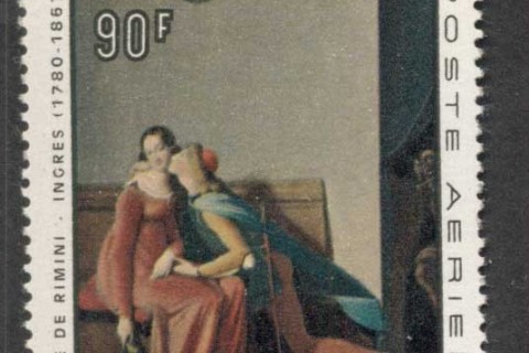 Mauritania 1967 Paintings by Ingres 90f