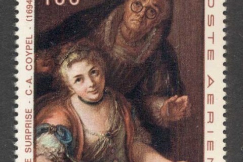 Mauritania 1967 Paintings by Ingres 100f