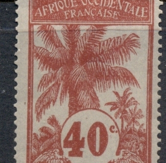 Mauritania 1906-7 Oil Palms 40c