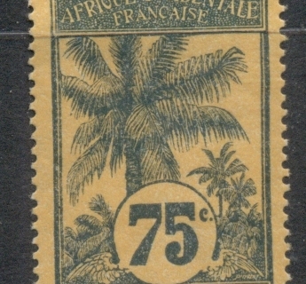 Mauritania 1906-7 Oil Palms 75c