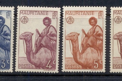 Mauritania 1938-40 Camel Rider