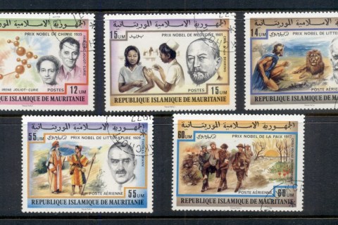Mauritania 1977 Nobel Prize