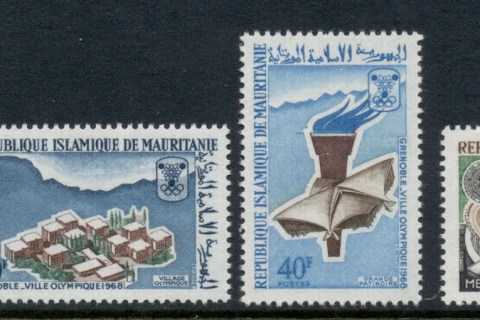 Mauritania 1968 Summer Olympics Mexico City