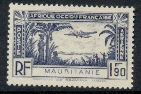 Mauritania 1940 Airmail 1.90f