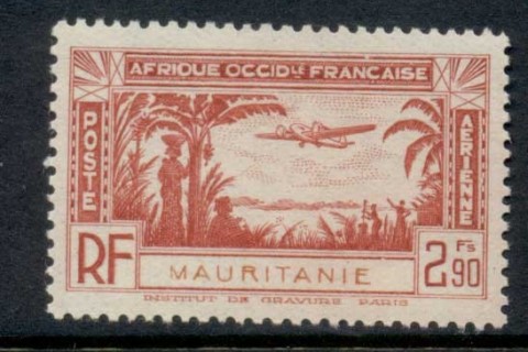 Mauritania 1940 Airmail 2.90f