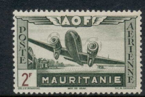 Mauritania 1942 Airmail 2f