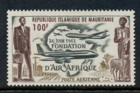 Mauritania 1962 Air Afrique