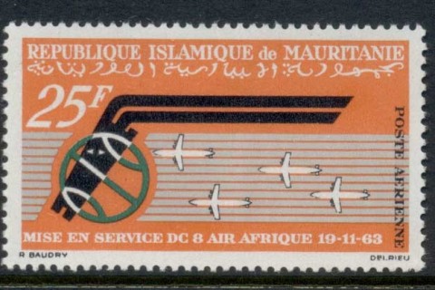Mauritania 1963 Air Afrique