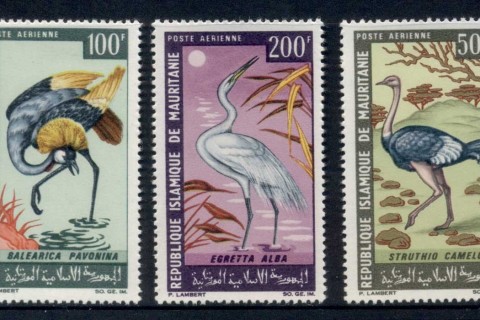 Mauritania 1967 Birds