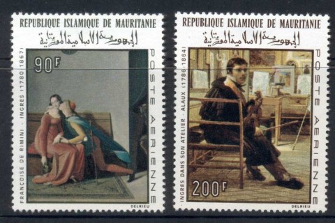 Mauritania 1967 Painting by Ingres 90, 200f