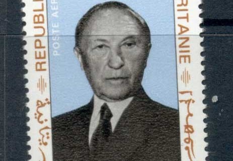 Mauritania 1968 Konrad Adenauer