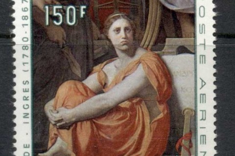 Mauritania 1968 Painting by Ingres 150f The Iliad