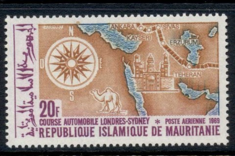 mauritania 1969 London-Sydney Automobile Race 20f