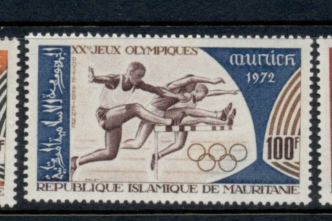 Mauritania 1972 Summer Olympics Munich