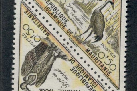 Mauritania 1963 Postage Due Birds pr 50c