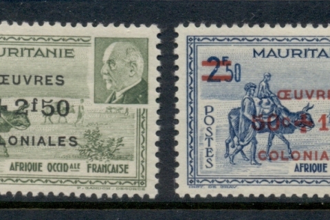 Mauritania 1941 Petain Opt