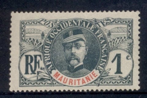 Mauritania 1906-07 Gen Louis Faidherbe 1c