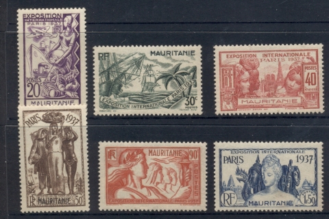 Mauritania 1937 Paris International Exposition