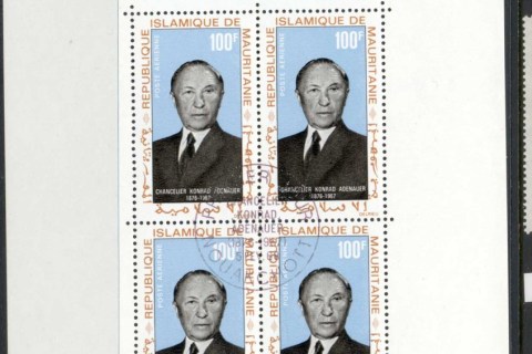 Mauritania 1968 Konrad Adenauer
