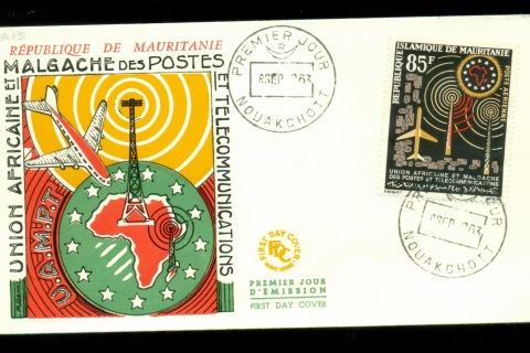 Mauritania 1963 African Postal Union FDC