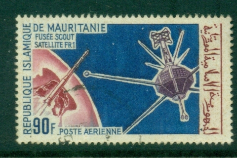 Mauritania 1966 French Satellites 90f