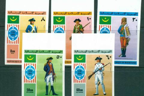 Mauritania 1976 American Independence IMPERF