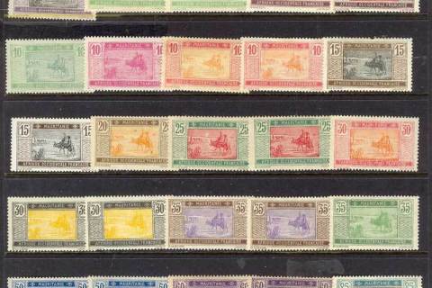 Mauritania 1922-7 Crossing Desert Asst