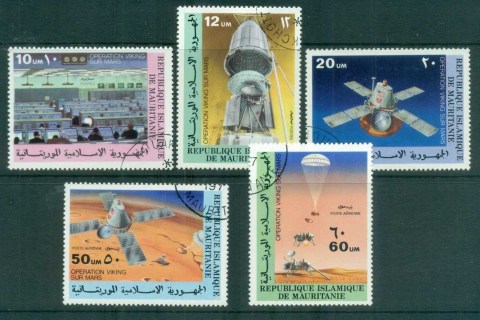 Mauritania 1977 NASA Viking Mars Space Project