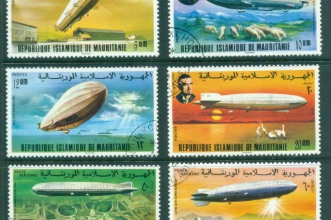 Mauritania 1976 Zeppelin 75th Anniv