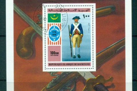 Mauritania 1976 American Bicentenary MS